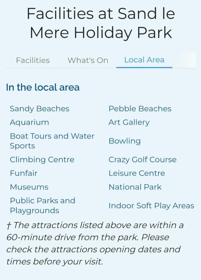 Tunstall View Caravan Holidays At Sand Le Mere Tunstall (East Riding of Yorkshire) Exterior foto